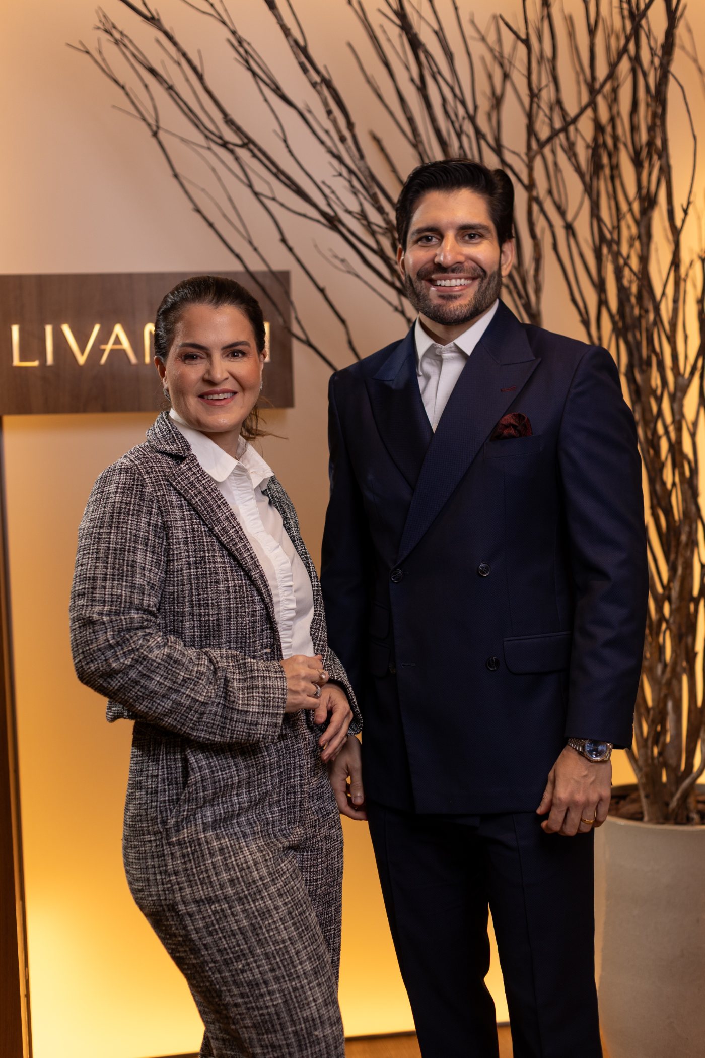 Dra. Maryanna Santos e Dr. Diego Santos no Livantti